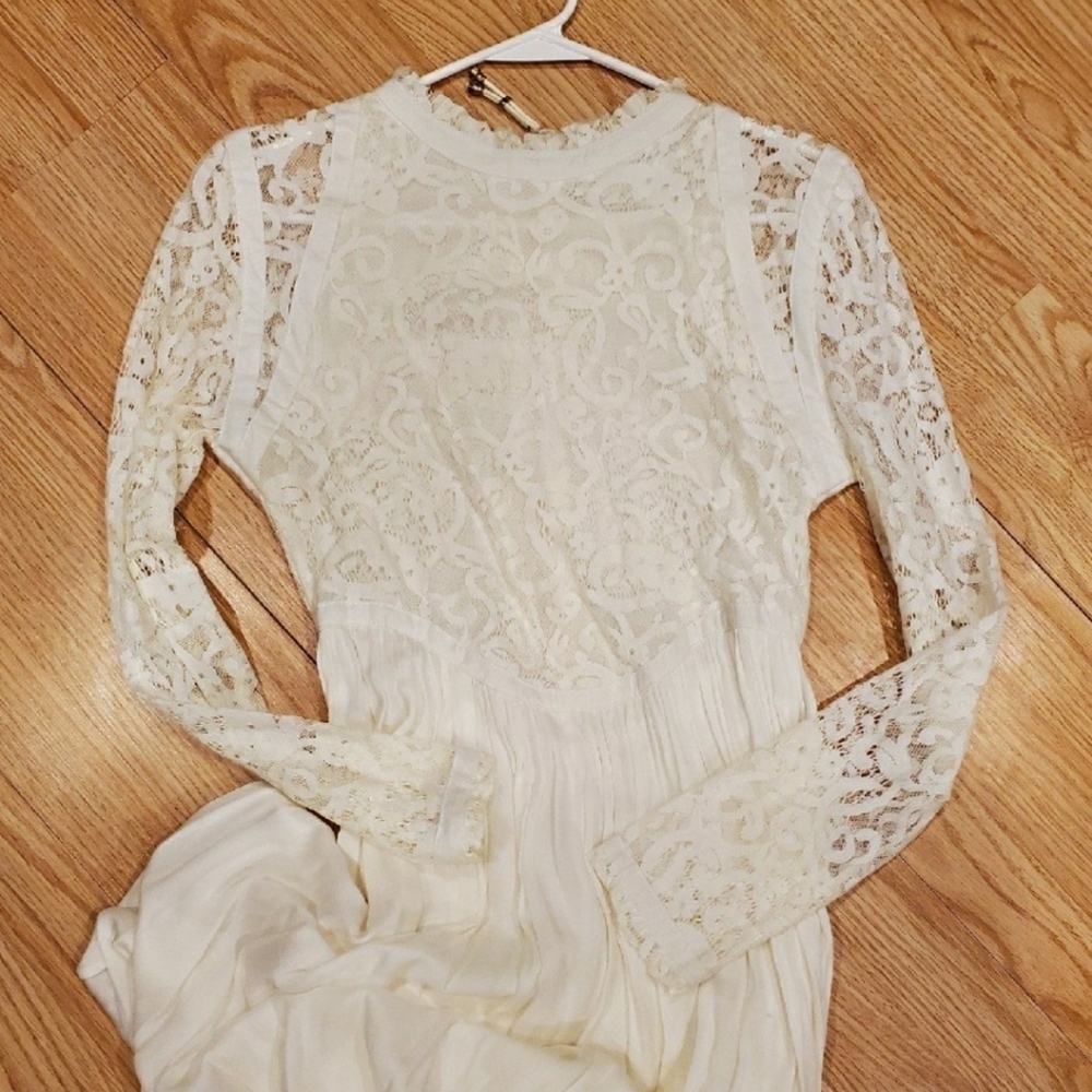 Ivory Lace Dress